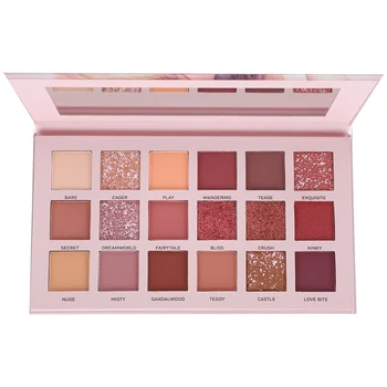 

Easy Carry Eyeshadow Pigment UCANBE 18 Colors Eye Shadow Powder Matte Shining Eyeshadow Makeup Palettes Eye Makeup New Product