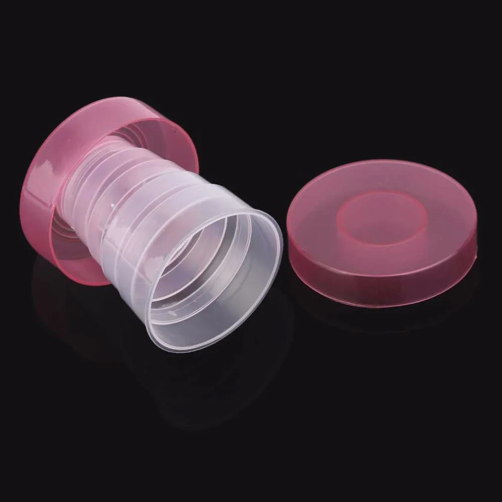 OUTAD Portable Travel Cup Retractable Folding Mini Telescopic Collapsible Outdoor free shipping