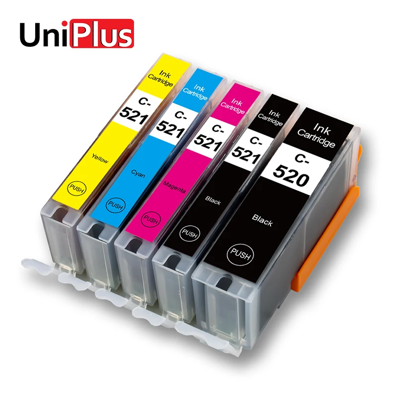 Картридж UniPlus PGI 520 CLI 521 для принтера Canon Pixma IP4600 MP560 MP620 MP630 MX860 MX870 MP540 MP980 | Компьютеры