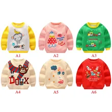 Детские свитера; повседневные зимние вязаные свитера с высоким воротом для девочек; теплые свитера для мальчиков; хлопковый топ для девочек