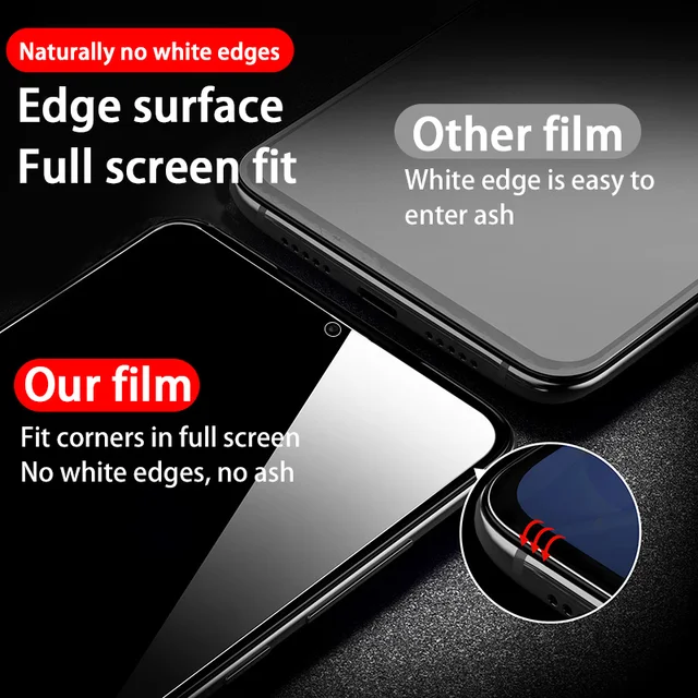 3PCS Tempered Glass For Xiaomi Redmi Note 8 9 Pro Max 7 8T 9S Protective Glass For Redmi 8 8A 8T 7 7A 9 9A Screen Protector Film 3