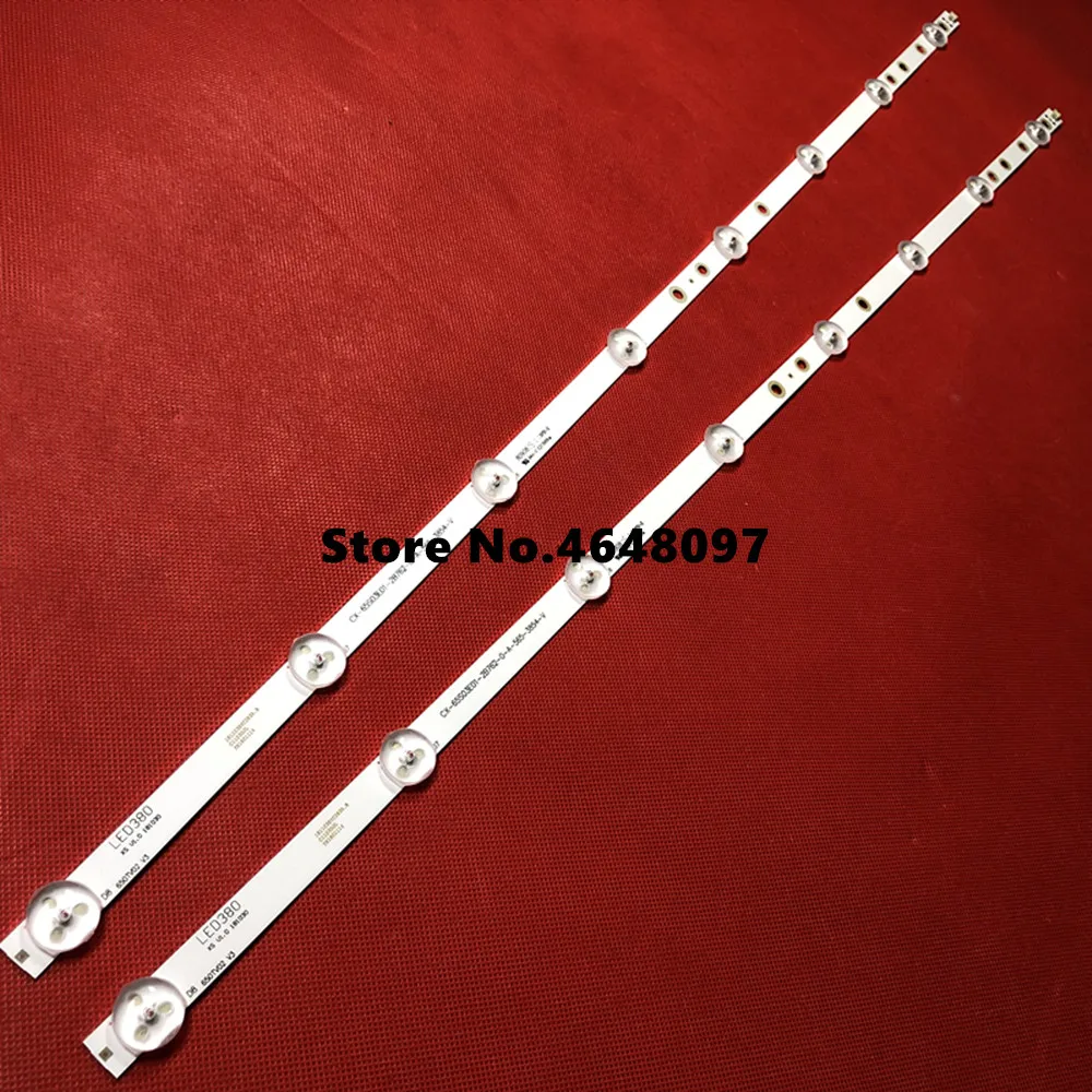 16pcs/set 8LED 710mm LED backlight strip for Sony KDL-65W805 KDL-65W855C Kdl-65W859C 650TV02 V3 T650HVF05.1 T650HVF05