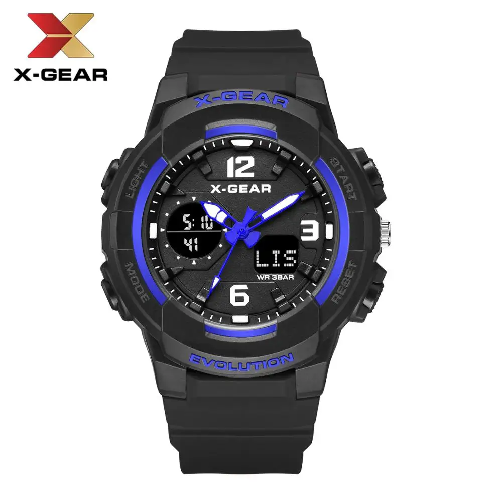X-GEAR часы цифровые спортивные женские модные наручные часы для девочек цифровые часы лучший подарок для девочек 952 спортивные часы водонепроницаемые - Цвет: Фиолетовый