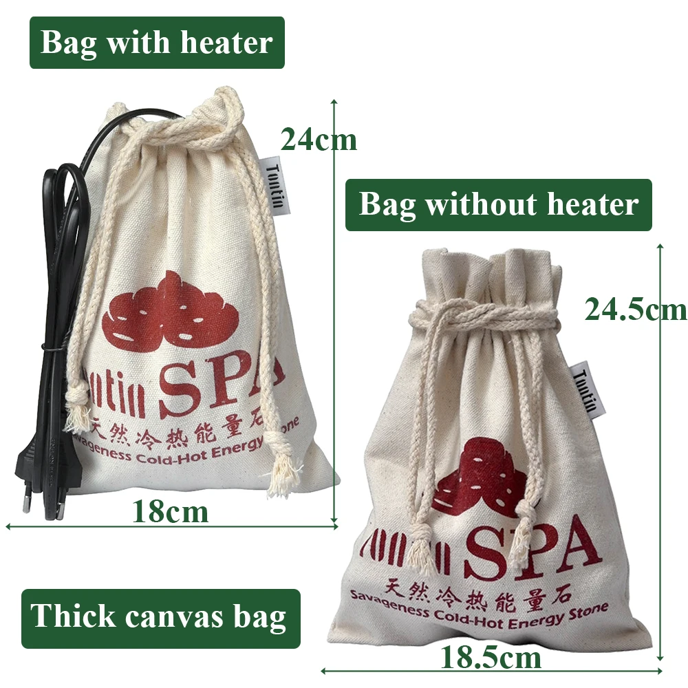 Новый зеленый нефрит массаж тела горячий камень спа с брезентом CE и ROHS облегчение