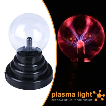 

Novelty Lighting Glass Magic Plasma Glass Ball Light Table Lights Sphere Night Light Kids Gift For New Year Xmas Magic Lamp New