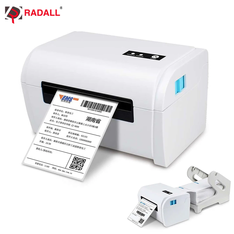 Принтер для печати этикеток Radall Bluetooth 4x6 штрих кодов|Принтеры| |