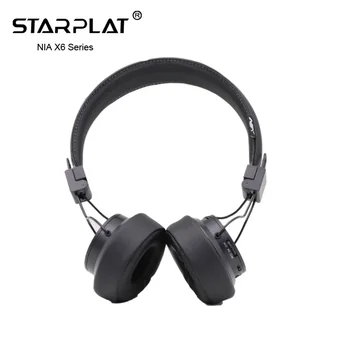 

Beauty Original NIA X6 Wireless Bluetooth Headphones with Mic Stereo Bluetooth Headset Support TF Card FM Radio Sport Earphone APP