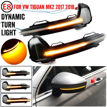 

Led Dynamic Side Marker Turn Signal Light Flowing Water Blinker For VW Tiguan MK2 2017 2018 2019 Touareg MK3 EU 2019 Repeater