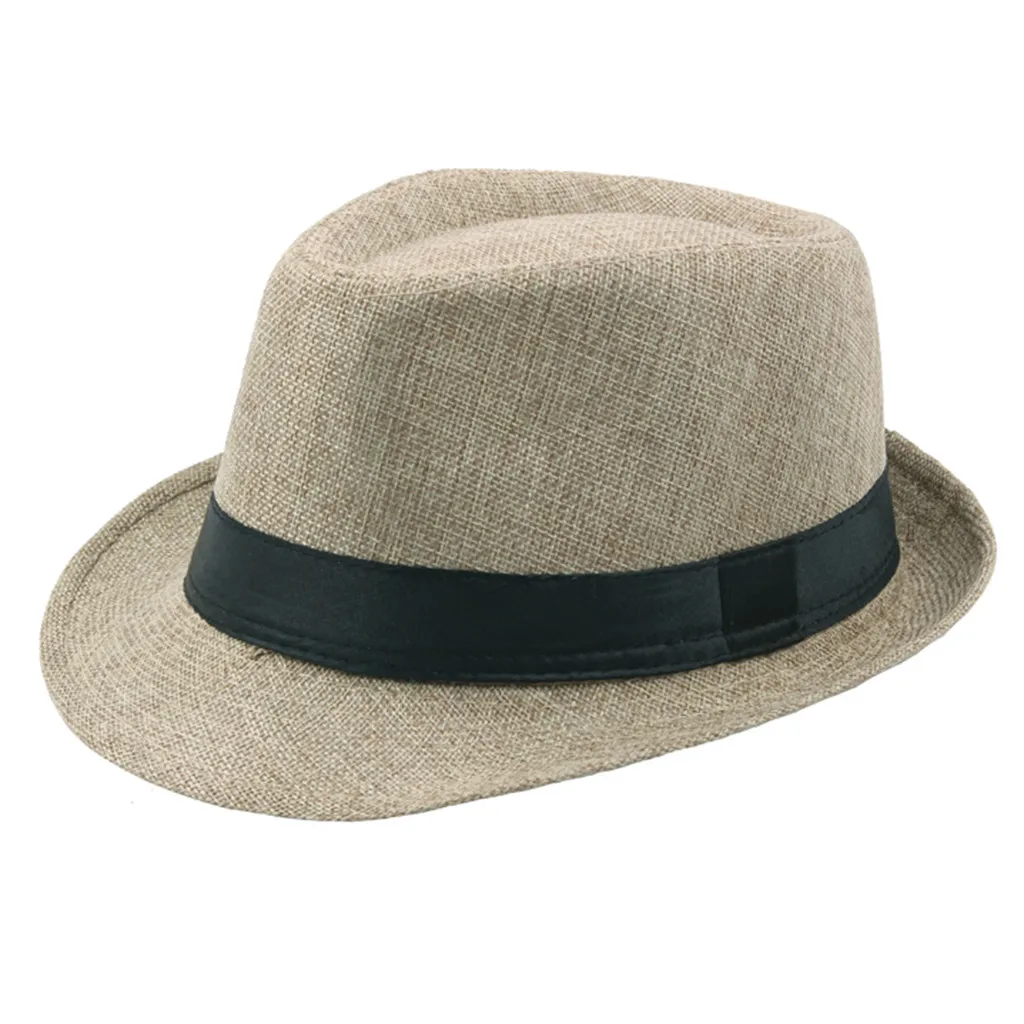 Womail Jazz Hat солнцезащитные шляпы для мужчин модная летняя шляпа рыбака Солнцезащитная Повседневная Уличная соломенная шляпа с полями party823
