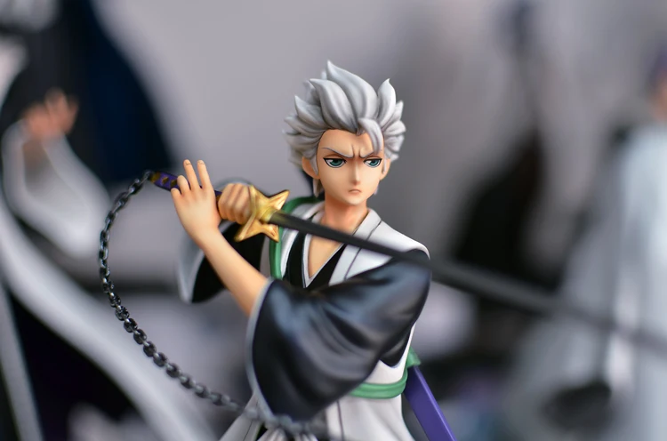 Модель вентиляторов в наличии FOC BLEACH капитан Hitsugaya Toushirou gk смоляная фигура для коллекции