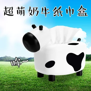

Calf Tissue Box Creative Living Room Home Cute Restaurant