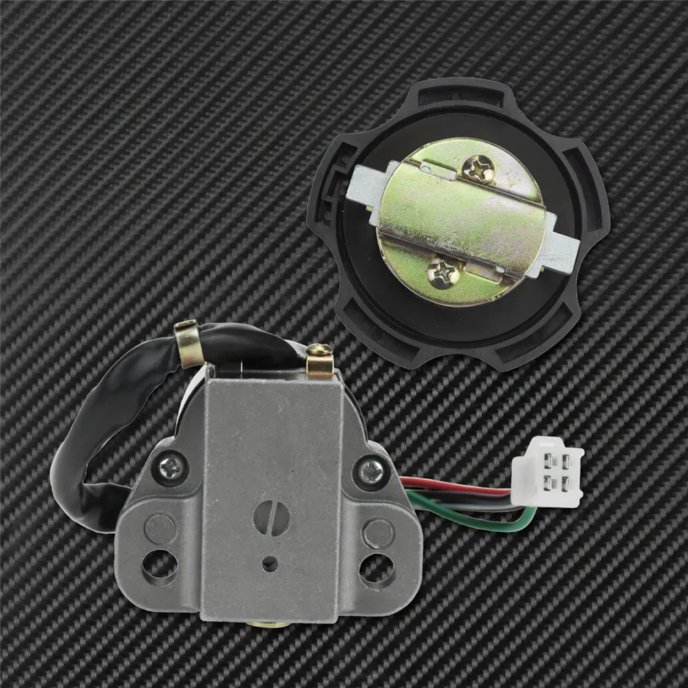 Motorcycle Key Cylinder Lock Motorcycle Ignition Switch Fuel Gas Cap Ignition Switch Lock Key for Yamaha XT225 Serow 225 XT600 90-95 TW200 03-17 DT200 DT200R