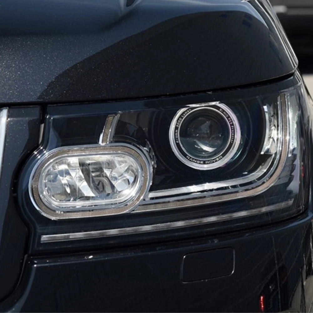 Для Land Rover Range Rover 2013 крышка объектива фары автомобиля Замена прозрачного стекла авто оболочка Крышка
