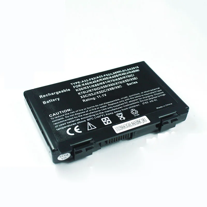 K40IN Аккумулятор для ноутбука ASUS A32-f82 k40af k40id k40ab K40 K60 X8AC K50