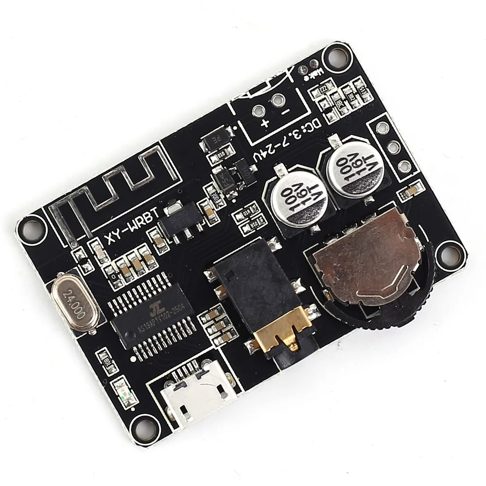 Bluetooth ресивер BLE 5 0 аудио стерео декодер модуль DC 3 7 в 24 для DIY регулятор напряжения