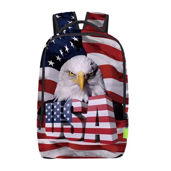 

1pc Backpack 3D Printing Sports Outdoor Unisex Backpack for Men