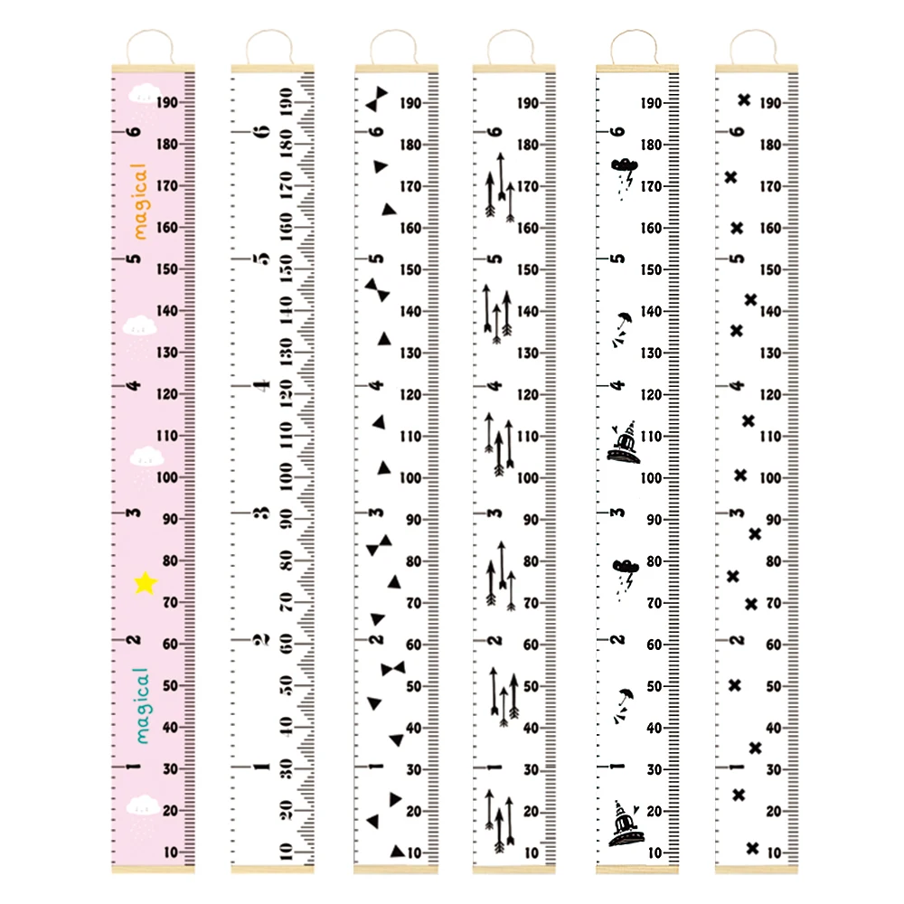 

Nordic Style Baby Child Kids Height Ruler Kids Growth Size Chart Height Measure Ruler for Kids Children Room Home Decoration
