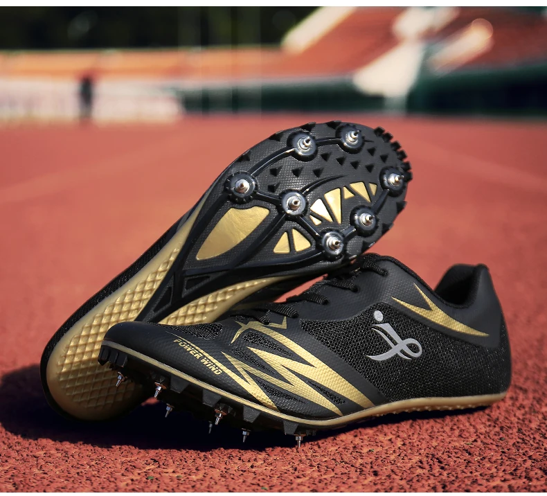 Спортивная и полевая обувь для мужчин, шипы, спортивная обувь для женщин, легкие удобные кроссовки для бега с гвоздями, мужская спортивная обувь для тренировок