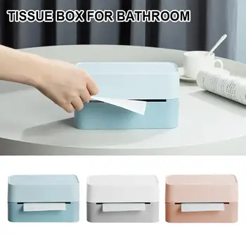 

Nordic Style Decoration Tools Plastic Tissue Box Paper Towel Tissue Case Holder Home Table Decor Organizer Household Supplies