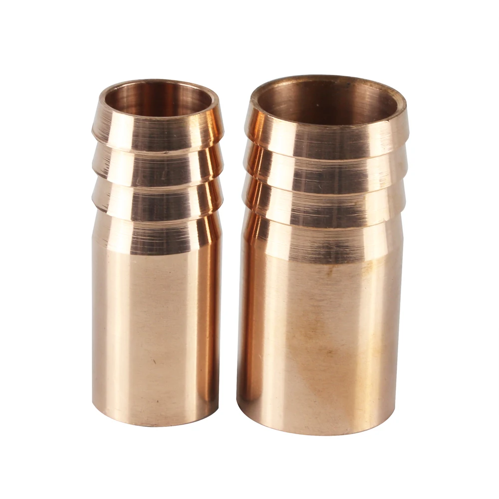 

Weld T2 copper hose connection for beer fermentation The length of the 50 mm