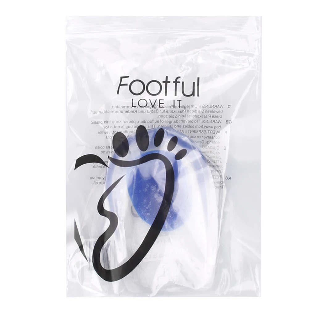 

SILICONE GEL INSOLES GEL HEEL CUSHION CUP ACHILLES SPUR PLANTAR FASCIITIS