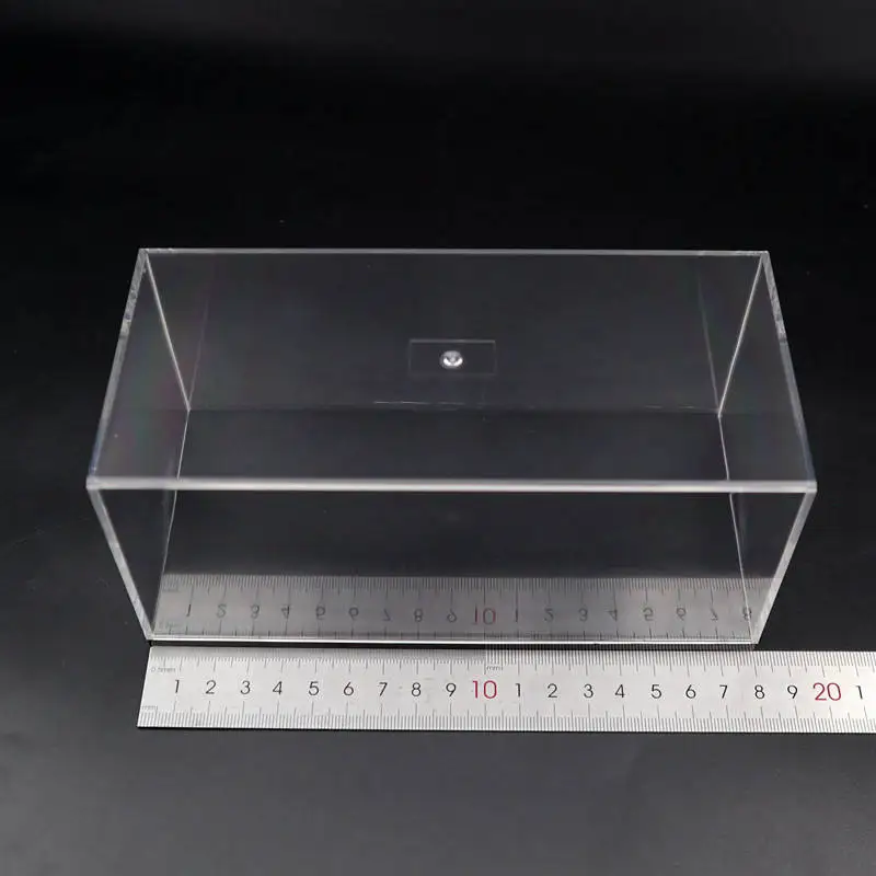 16cm Model Car Acrylic Case Display Box Cover Transparent Dust Proof 1:43 1:64 