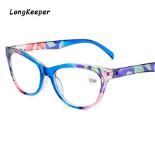 Очки для чтения «кошачий глаз» Для женщин очки со стразами дальнозоркостью с диоптрий прозрачные линзы 1,0 1,5 2,0 2,5 3,0 3,5 4,0 для мужчин и женщин