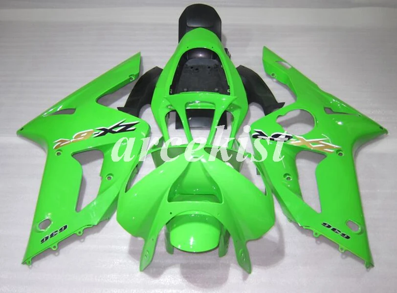 

New ABS Motorcycle Fairings Kit Fit for kawasaki Ninja ZX6R 636 2003 2004 6R 03 04 ZX-6R body set Custom green