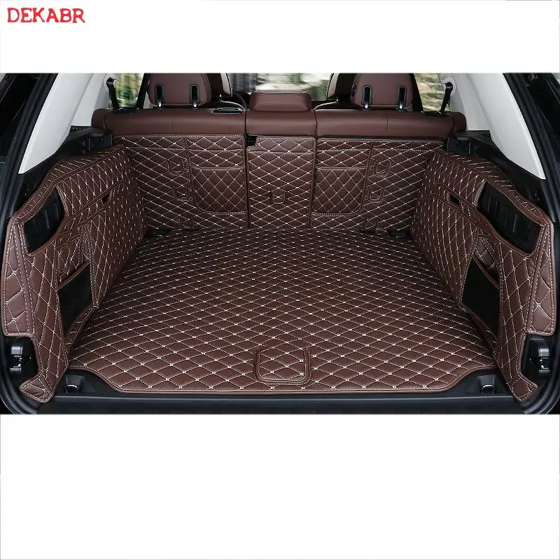 

dekabr Leather Car Trunk Mat Cargo Liner for Bmw X5 2008-2019 2020 2021 G05 Rug Carpet Interior Accessories Sticker