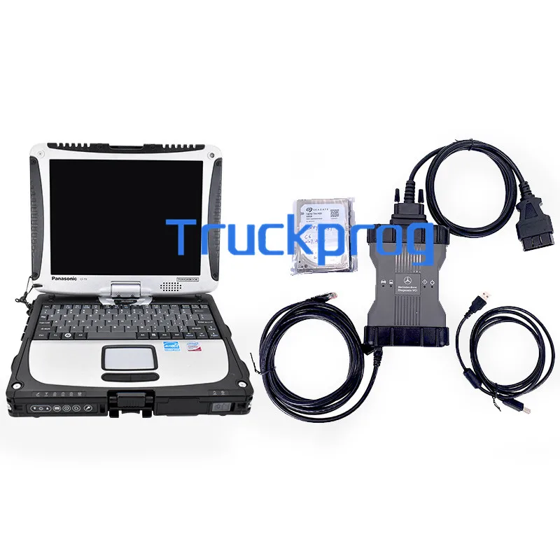 Мультиплексор MB star C6 PK SD Connect c4/c5/c6 Xentry Epc Wis + CF19 для ноутбука BENZ инструмент