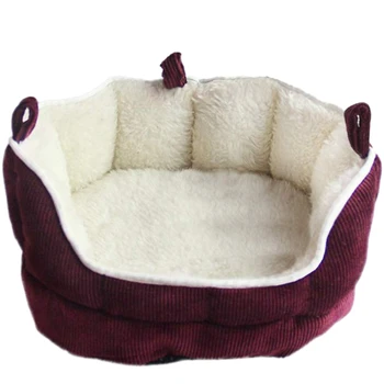 

Warm Pet Nest Cozy Attractive Hamster Bed Plush Lounge Pet Bed Provide Comfort and Security to Small or Medium Sized Rodent