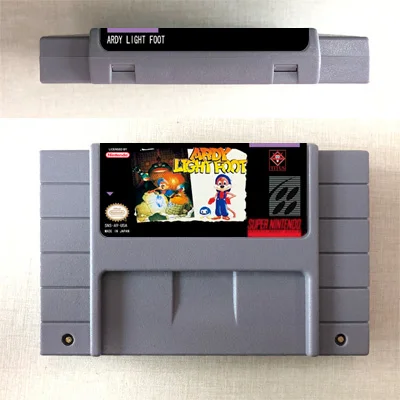 

Ardy Light Foot Lightfoot - Action Game Card US Version English Language