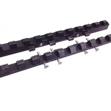 Крепление для охотничьего прицела стальное крепление MP-27, Izh-27, MP-153, Rem SPR-453 вентилируемая ребристая рейка 7 мм Вивер Пикатинни Крепление VI007