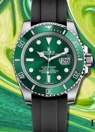 

Rolex- Men's luxury steel strap wristwatch new fashion automatic mechanical watch gift limited edition watch order36