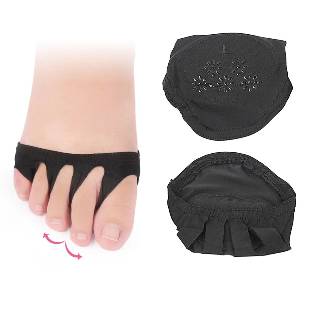 1 Pair Forefoot Invisible Metatarsal Foot Pain Pad Insoles Separator Support for Peep Toe Sandals Pumps Sneakers Sport Shoes