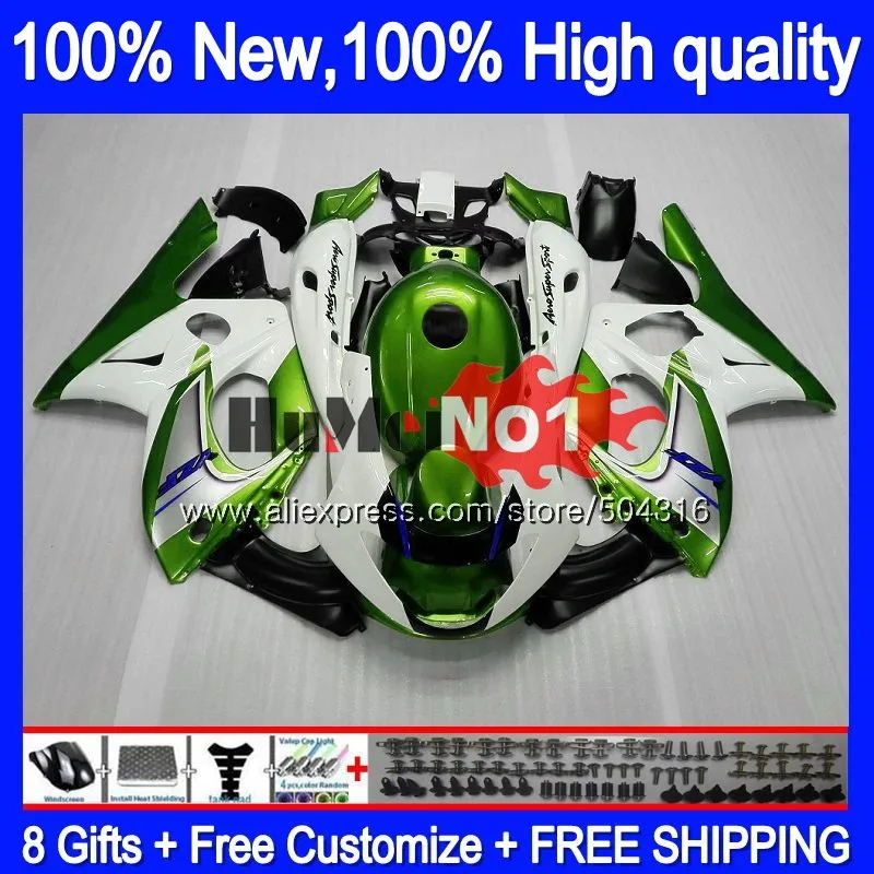 YZF 600R для YAMAHA Thundercat YZF-600R 39MC. 45 YZF600R 2002 2003 2004 2005 2006 2007 96 02 03 04 05 06 07 Металл Зеленый обтекатель