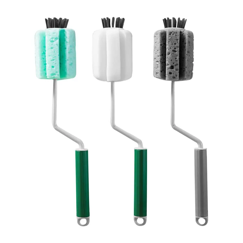 Long Bottle Cleaning Brush Cleaner Sponge Kitchen Tool Pipe Bong Washing Sports Water Glass Tube Accessory | Дом и сад