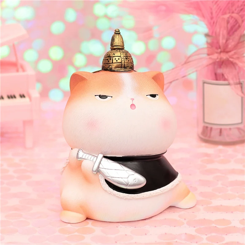 Копилка в дворцовом стиле с кошками милая миниатюрная полимерная копилка