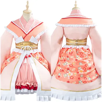 

Princess Connect Re:Dive Cosplay Himemiya Maho Costume Female Lolita Princess Dress Outfit Halloween Carnival Costumes