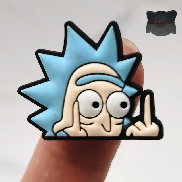 1Pcs Cartoon Characters Letters Icon PVC Shoe Charms Sandals Accessories Garden Shoe Decorations For Croc Jibz Kids Party Gift C