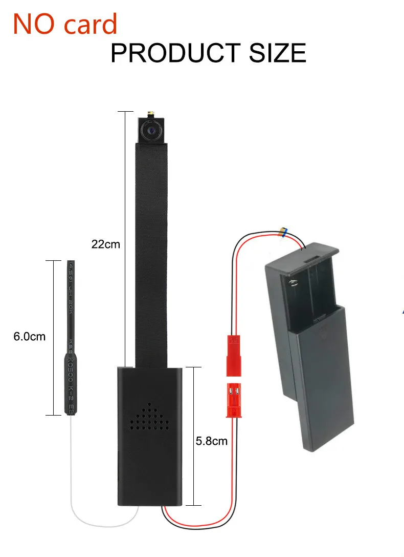 No card Wifi сетевая камера Веб-камера IP P2P HD 1080P мини-камера DIY беспроводная камера модуль с активированным движением DV видеокамера маленькая - Цвет: No card