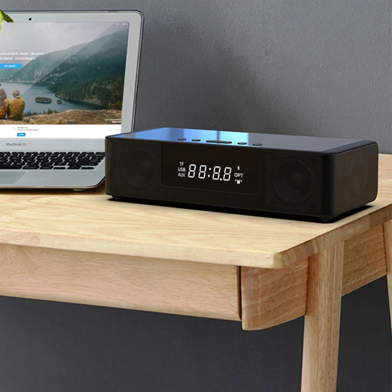 Protable Wireless Bluetooth Soundbar TV Home Theater Speaker Stereo Surround Sound With Remote Control TF card FM For Your Phone