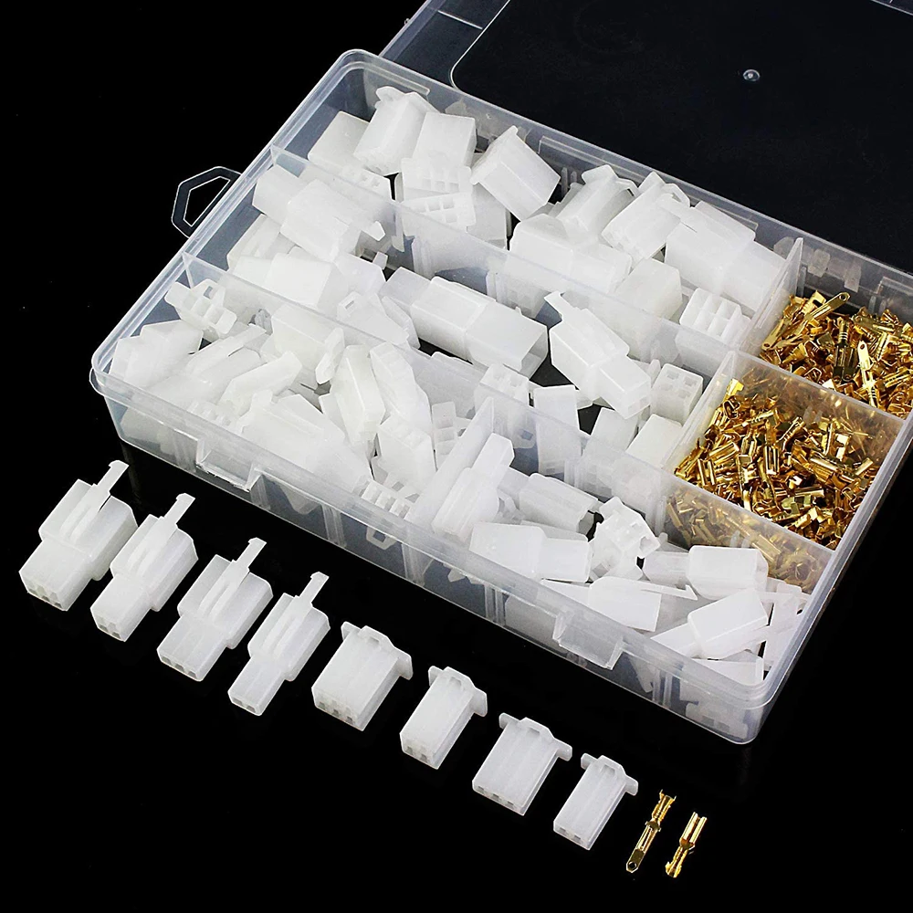 380PCS Car Electrical Connector Set - Female Plug, Male and Female Terminals, for Cable and Motorcycle Description Image.This Product Can Be Found With The Tag Names Cable connector car, Connectors, Connectors Terminals, Electrical Equipment Supplies