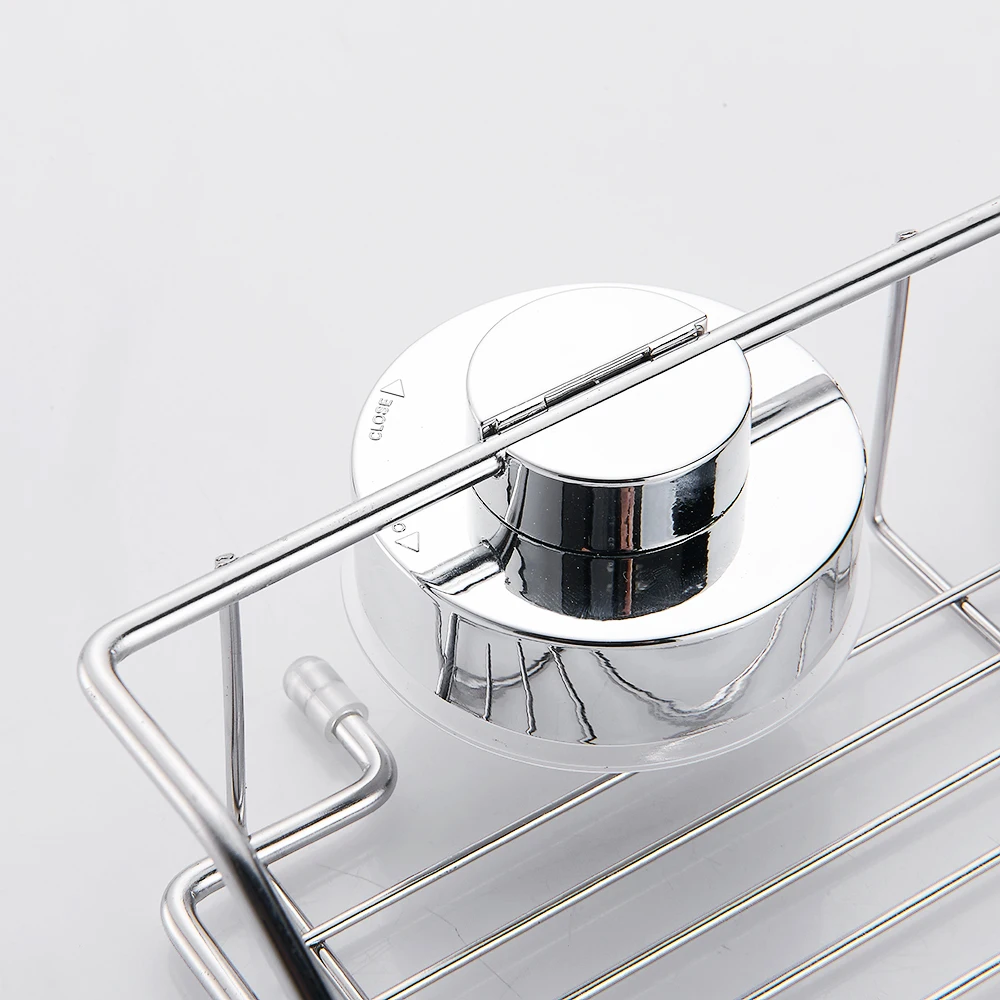 Полки из нержавеющей стали для ванной комнаты органайзер Настенная Корзина душа