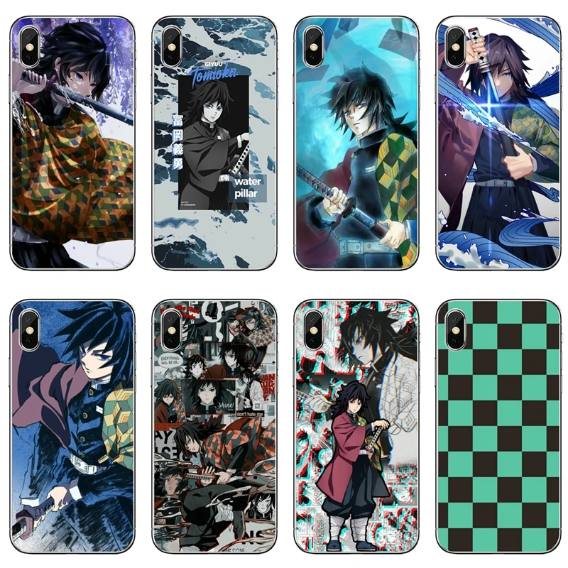 Силиконовый чехол для телефона Giyuu Tomioka Demon Slayer Huawei P30 P20 pro P10 P9 P8 Lite nova 3i G8 P Smart plus 2018