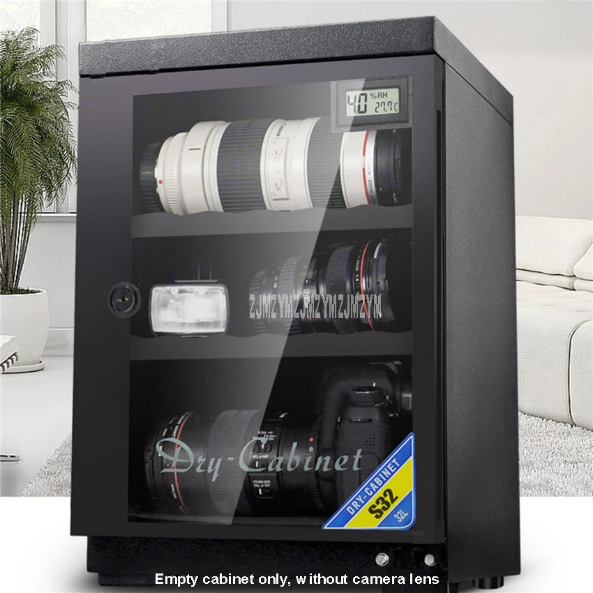 Details about / 6W 65L Digital Dehumidify Dry Cabinet Box Fits Lens Camera Equipment Storage US