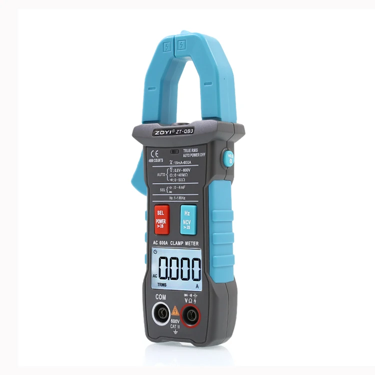

portable LCD digital clamp multimeter ZT-QB3