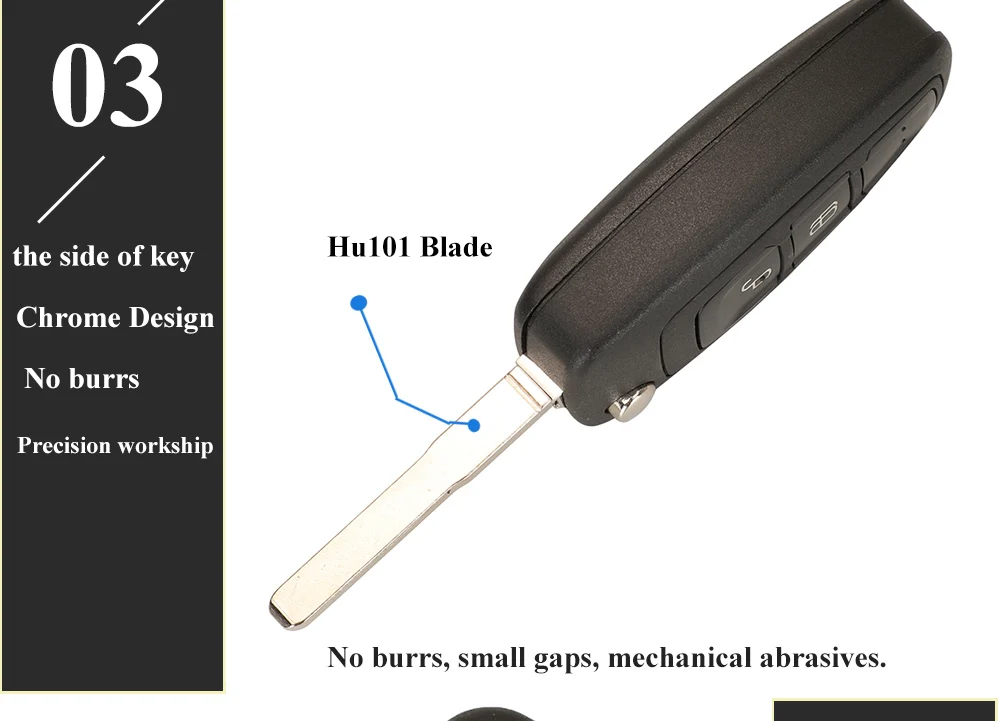 Keyforkess 2BT 434Mhz 4D63 chiave a distanza per auto Flip per Ford Ranger c-max Focus Grand c-max Mondeo 5WK50165 5WK50166 5WK50168 5WK50169 5WK50169 - H43e01d3238ed4bec9bfcf6c585b774eeB