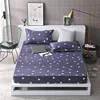 Bed Sheet with Elastic Fitted Sheets Home Decor Single Twin Queen King Double Mattress Protector 150x200 Bed Sheet 3