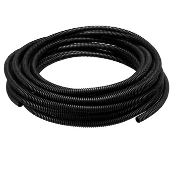 

uxcell 10mm Outside Dia Corrugated Bellow Conduit Tube for Electric Wiring Black 11m 36ft Length